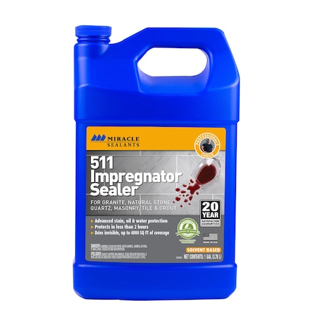 Miracle Sealants Sealant, 511 Impregnator, Gallon 511GAL4